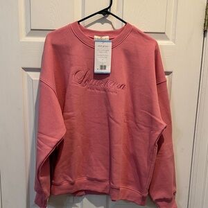 State of Mind Pink Crew Neck Sweater